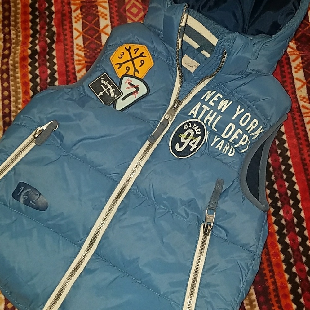 Toddler Boys Hooded Vest